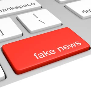 Fake News Button Thumbnail