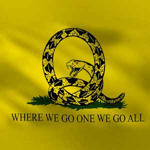 Q Gadsden Flag