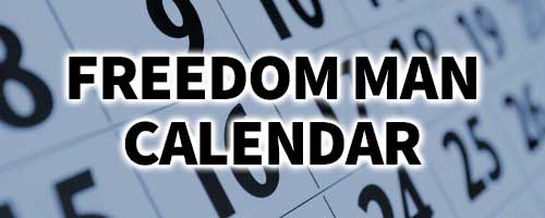 Freedom Man Calendar.