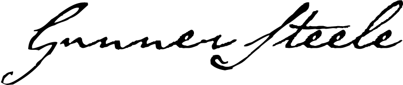 Gunner Steele's Signature