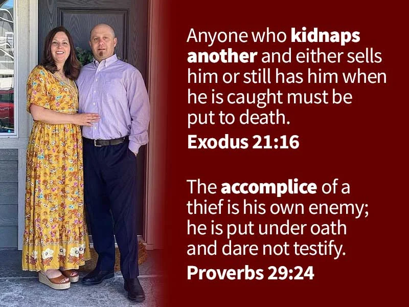 Anyone who kidnaps another must be put to death