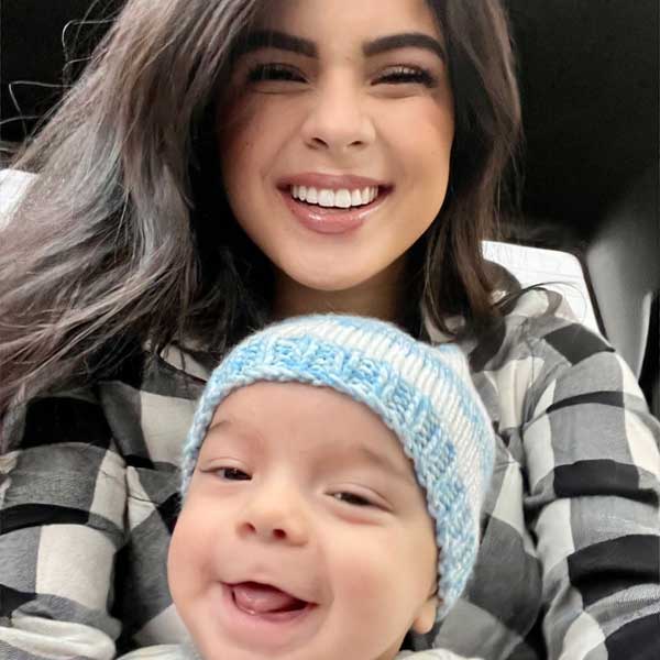 Photograph of Baby Cyrus and mom