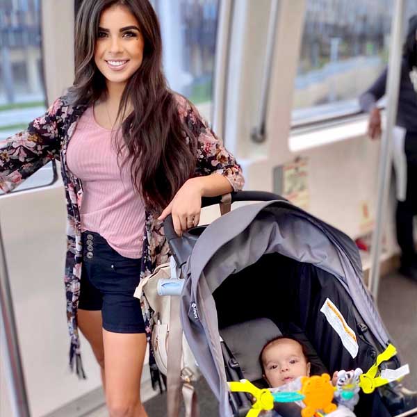 Photograph of Baby Cyrus and mom