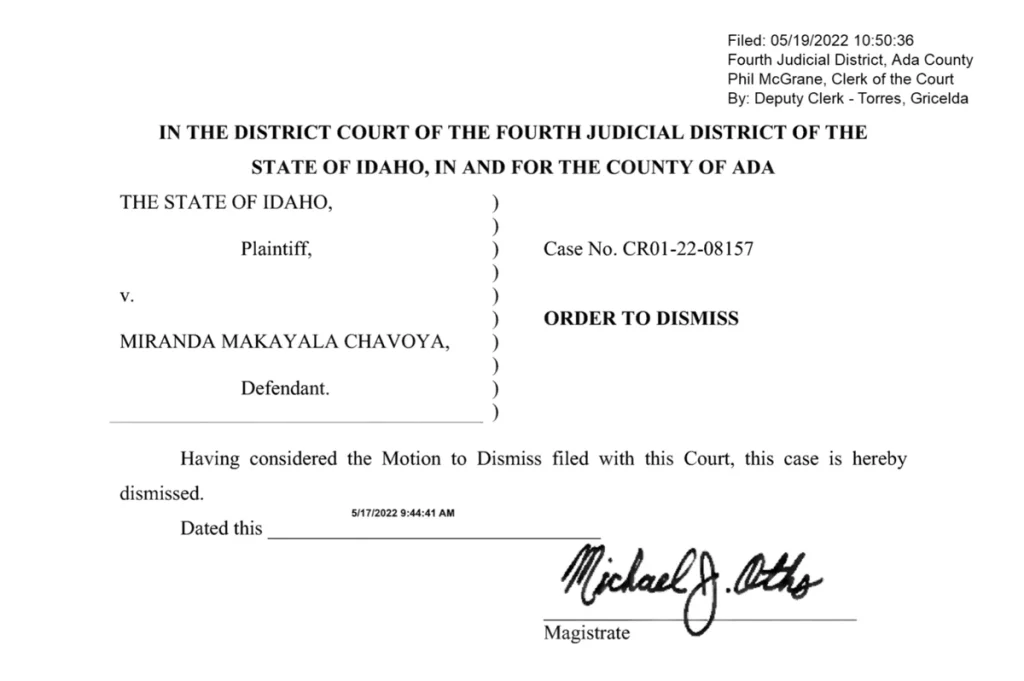 Baby Cyrus and Miranda case dismissed court documents
