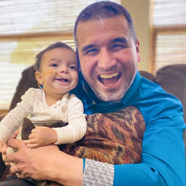 Photograph of Baby Cyrus and Diego